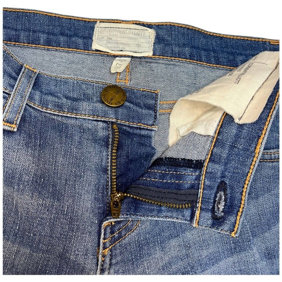 Current Elliott The Stiletto Ankle Skinny Carnival Blue 27 - Picture 7 of 14